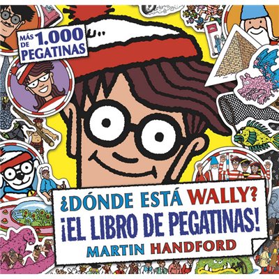 DONDE ESTA WALLY EL LIBRO DE PEGATINAS