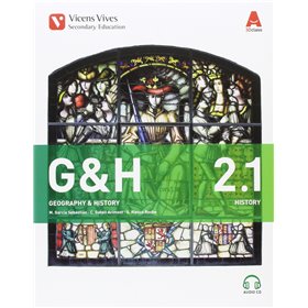 G&H 2 (2.1-2.2)+2CD'S (GEOGRAPHY/HISTORY) 3D CLASS: 000004 - 9788468238159