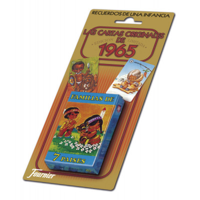 BARAJA CARTAS INFANTIL FAMILIAS 7 PAISES 21966