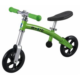 G-bike bicicleta de equilibrio verde.