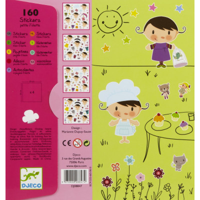 Pegatinas. Pequeña Juliette. Djeco 8847