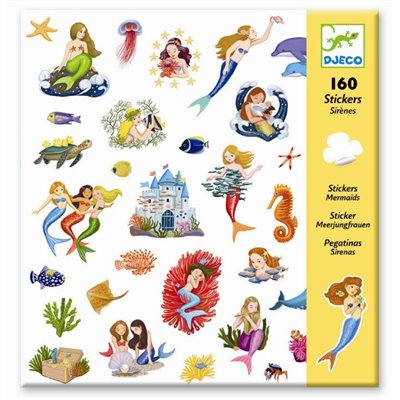 Pegatinas Sirenas. Djeco 8885