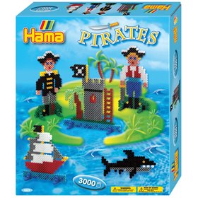 Caja regalo piratas. 3000 ud. Hama Beads 3229