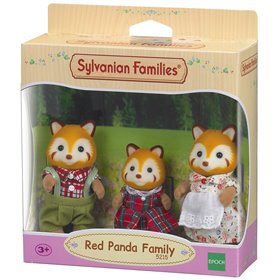Familia Pandas Rojos