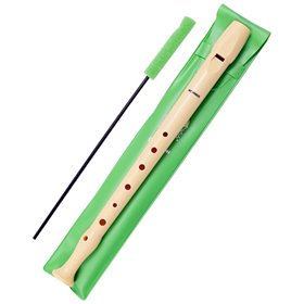 Flauta Funda Verde