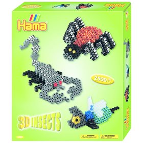 Caja Regalo 2500 Cuentas 3D Insectos - Midi
