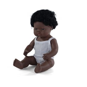 Muñeco de 38 cm africano (niño)