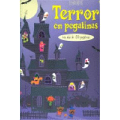 TERROR EN PEGATINAS LIBRO PEGATINAS