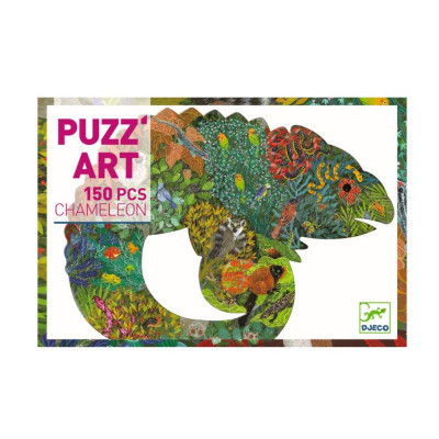 Puzzle Art Chameleon