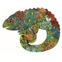 Puzzle Art Chameleon