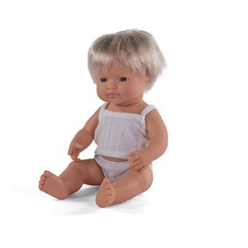 Muñeco de 38 cm europeo (niño)