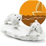 Fiesta de toboganes de los osos polares