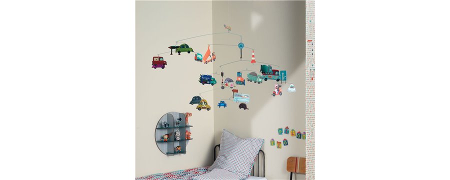 Móviles decorativos para habitación infantil
