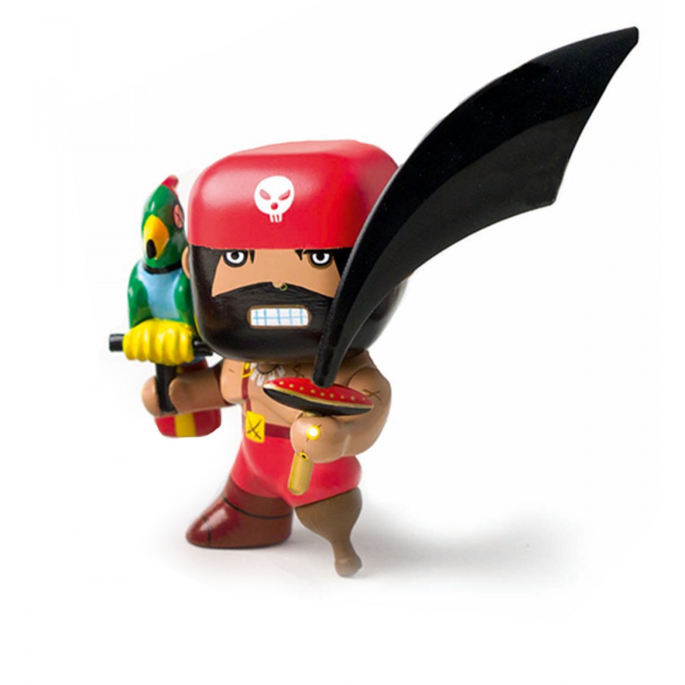 El Loco Djeco ArtyToys - Figura de pirata